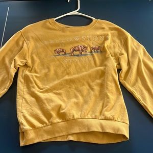 Yellow stone long sleeve